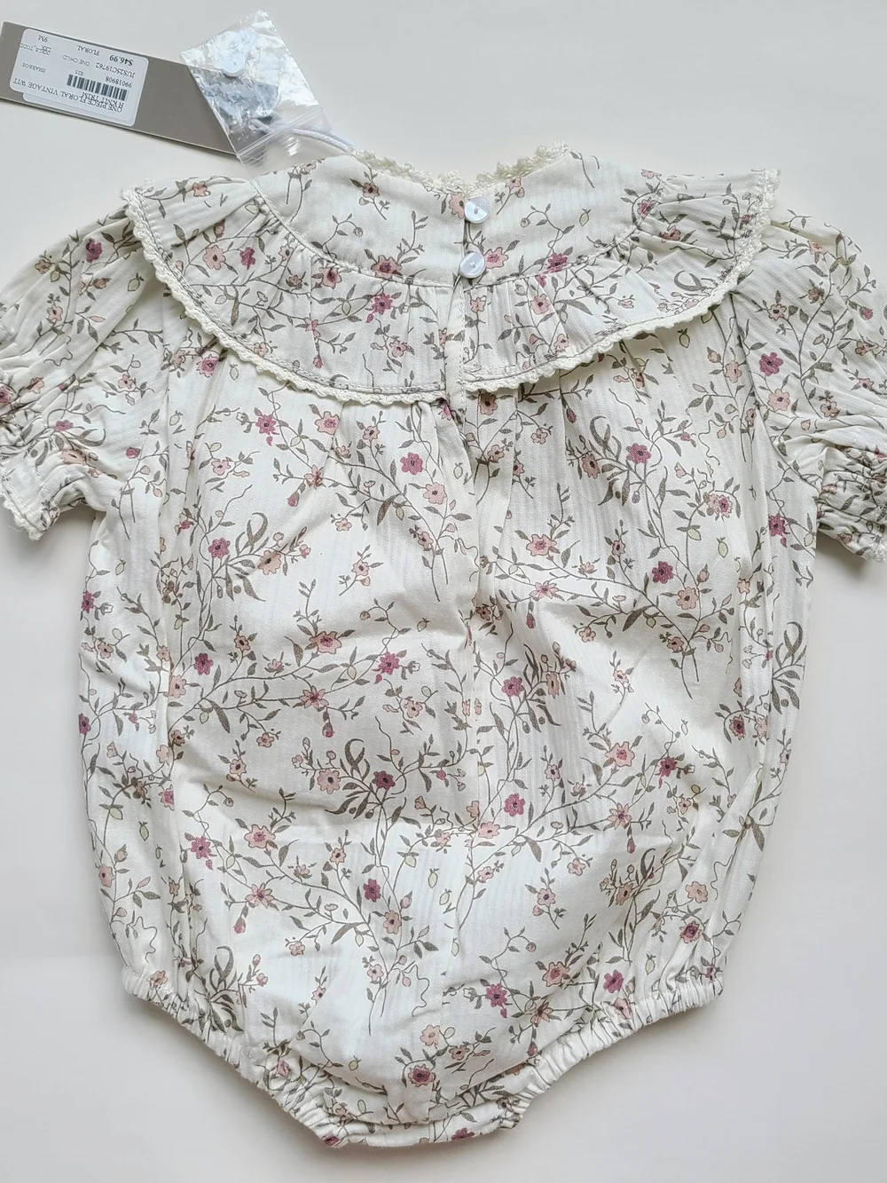 Floral Ruffle Romper - Picture 4 of 4
